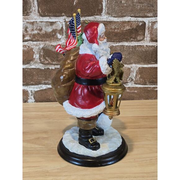 Star Spangled Santa Danbury Mint Patriotic American Flag Christmas USA - Picture 2 of 5
